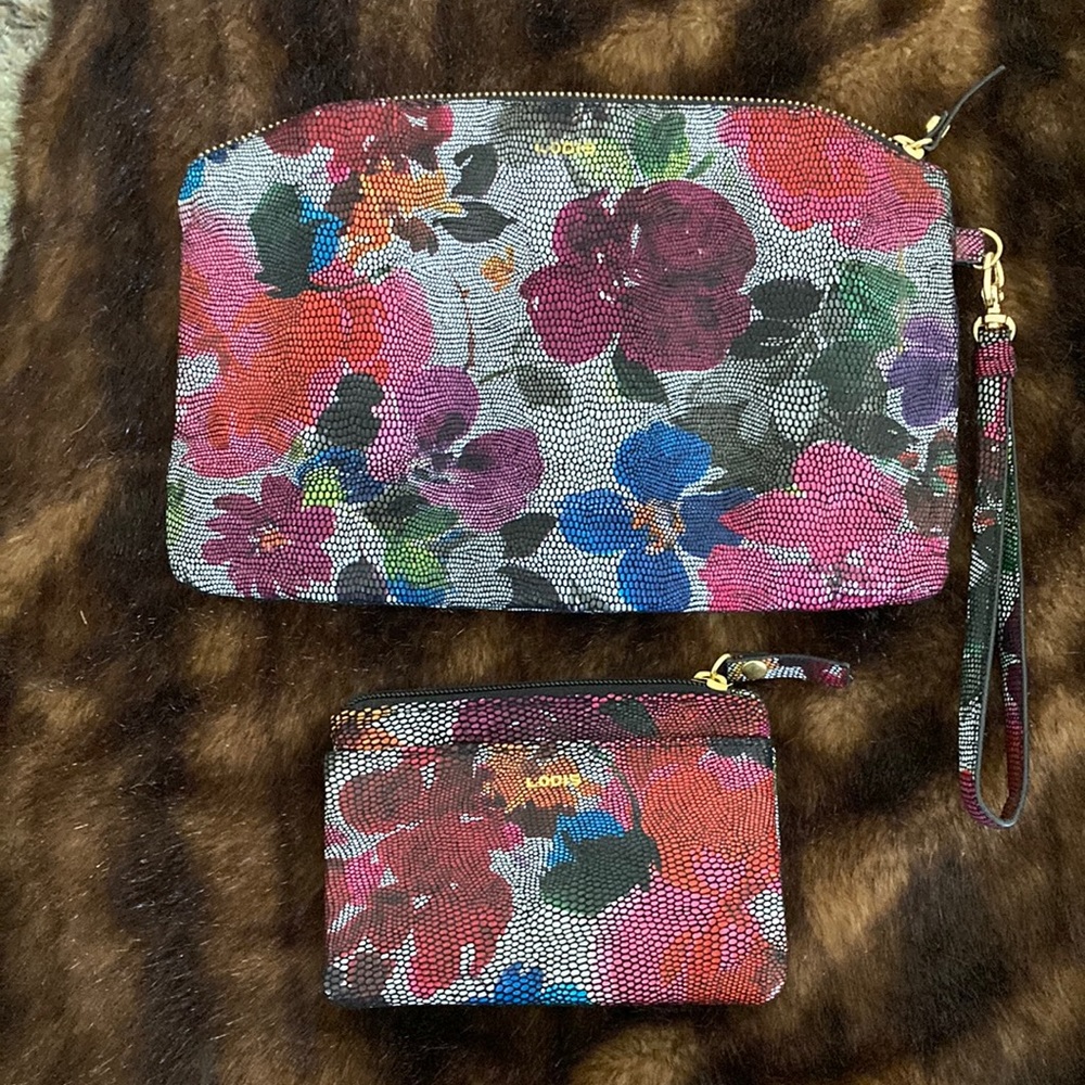 Lodis Wristlet Coin Purse Combo New Without Tags